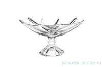 Ваза для фруктов 33,5 см н/н &quot;Calypso /Без декора&quot; хрусталь Йиглава / 019143