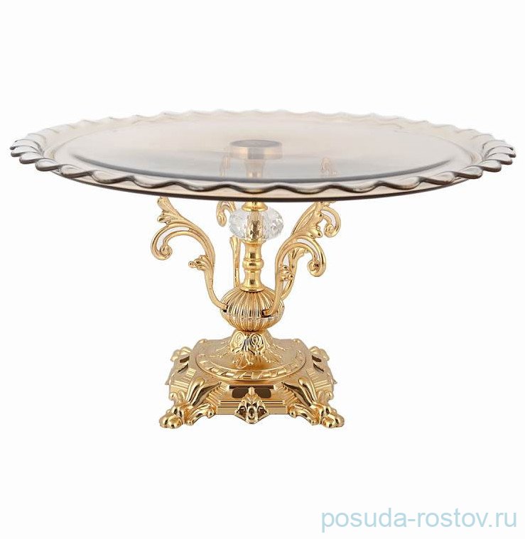 Тортница 35 см н/н янтарная / 280812 Тортница 35 см н/н янтарная / 280812