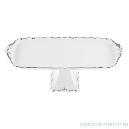Рулетница 37 см прямоугольная н/н &quot;Офелия /Отводка платина 2841&quot; / 351403