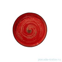 Тарелка 23 см красная &quot;Spiral&quot; / 261551
