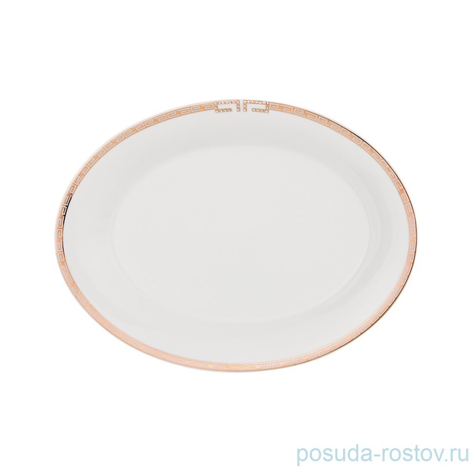 Тарелка 30,5 см 1 шт овальная "chic" / 211240
