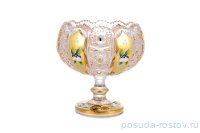 Ваза для конфет 13 см н/н &quot;Хрусталь с золотом&quot; / 145733