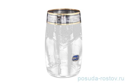 Стаканы для воды 380 мл 6 шт &quot;Идеал /Панто /Платиновый кант&quot; / 115937