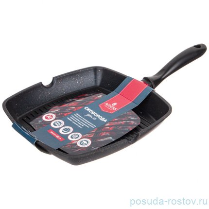 Сковорода-гриль agness индукция, 28*28 см / 279905