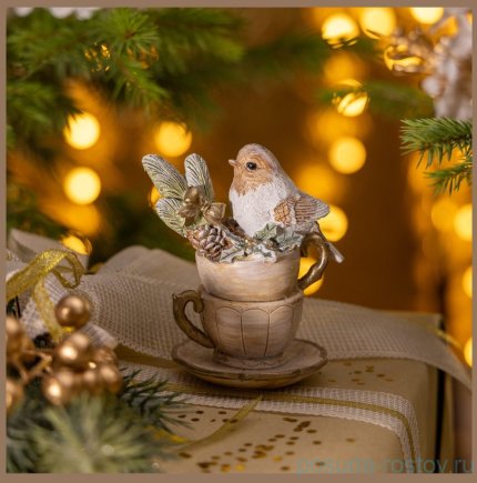 Статуэтка 9 х 7 х 10 см &quot;Птичка&quot;  / 379536