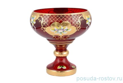 Ваза для фруктов 26 см н/н &quot;Лепка красная /9823&quot; И-В / 097879