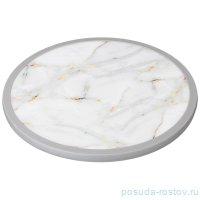 Тортница 31 х 4 см вращающаяся &quot;Fantasy /Белое&quot; / 272794