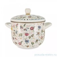 Кастрюля 20 см с крышкой эмалированная 4,3 л &quot;Букингем&quot; / 276351