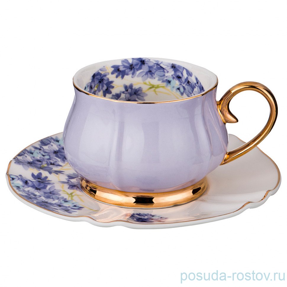 Чайная пара 200 мл 1 шт "времена года /вайлет" / 199857