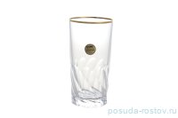 Стаканы для воды 350 мл 6 шт &quot;Палермо /Отводка золото&quot; / 128220