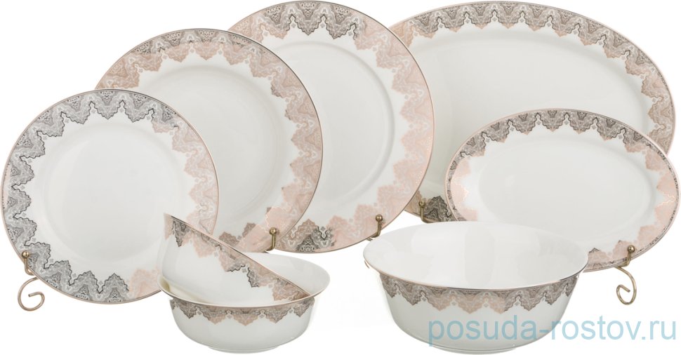 Столовый сервиз 6 персон 23 предмета (без супника) "византия" / 187359
