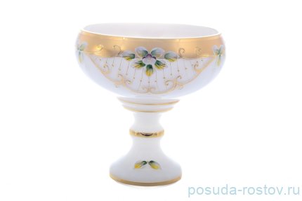 Конфетница 20 см н/н &quot;Лепка белая&quot; SC / 143614