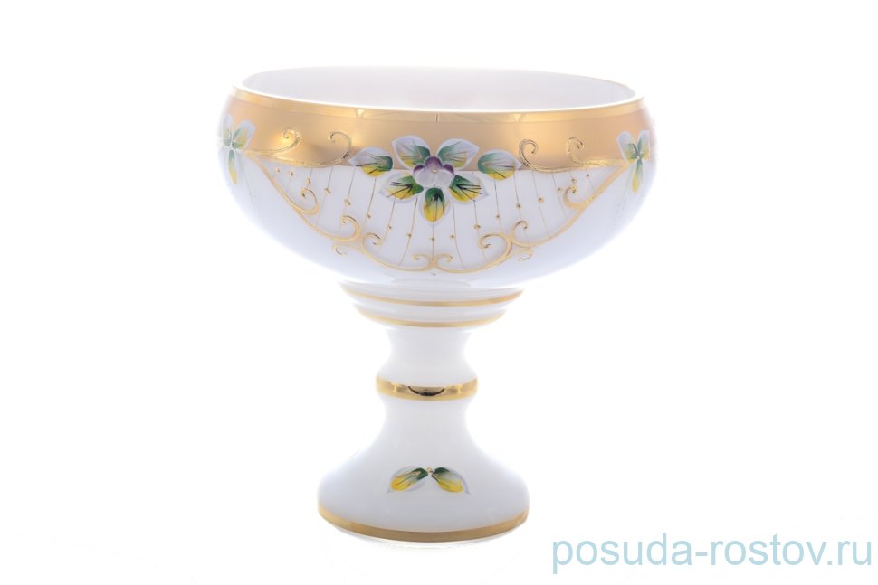 Конфетница 20 см н/н "Лепка белая" SC / 143614
