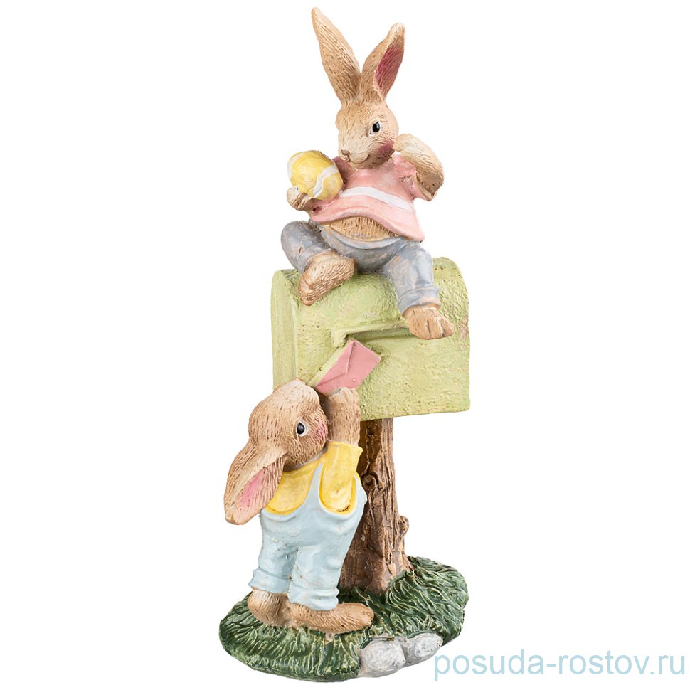 Фигурка 10,5 х 10 х 23,5 см "Кролики" / 270485
