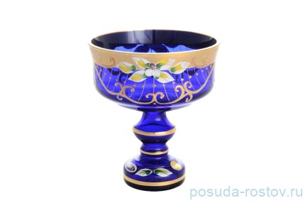 Конфетница 13 см н/н &quot;Лепка синяя&quot; SC / 126018