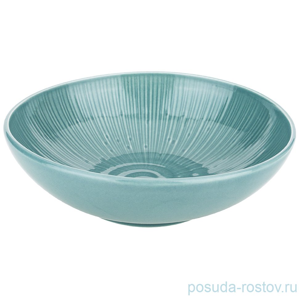 Тарелка 19 см 1 шт глубокая "Mirage /Голубой" / 198681 Тарелка 19 см 1 шт глубокая "Mirage /Голубой" / 198681