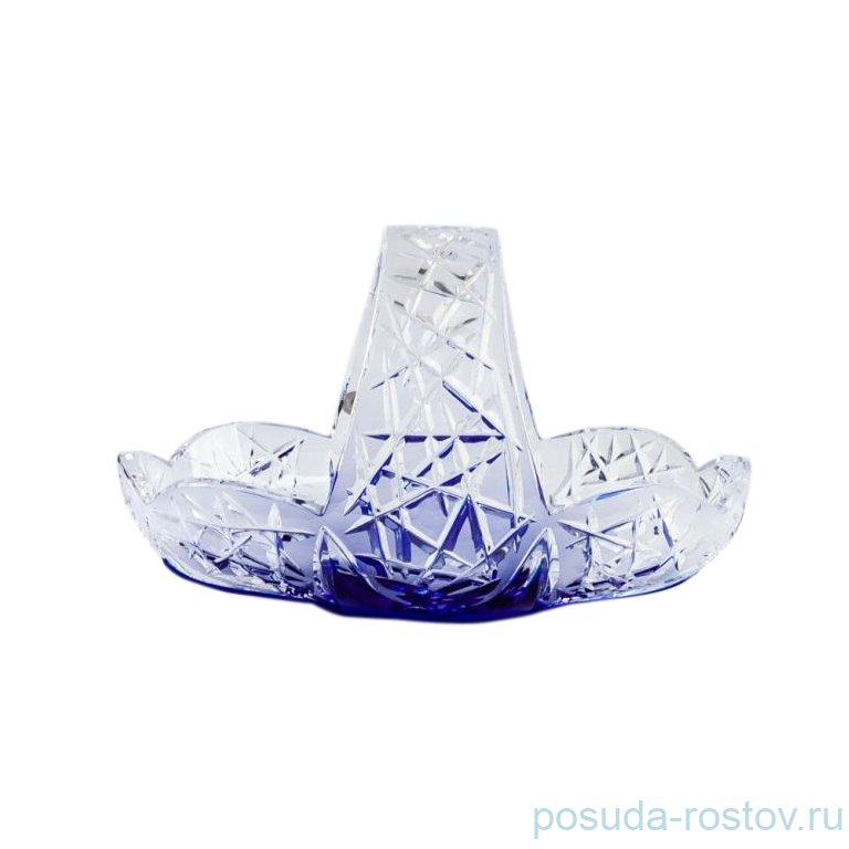 Корзинка 23 см "Бутон /Синяя" / 152849
