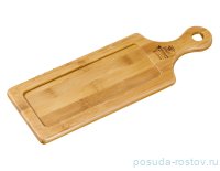 Поднос 30 х 11 см прямоугольный с ручкой  / 260139