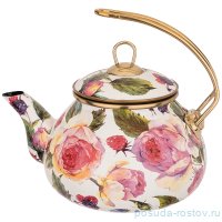 Чайник 2,2 л эмалированный &quot;Agness /Винтаж /Розы&quot; / 196384