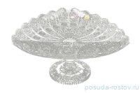 Фруктовница 31 см треугольная н/н &quot;Ales Zverina /Хрусталь резной&quot; / 150675
