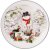 Тарелка 21 см "С новым годом! /Снеговик" / 330959
