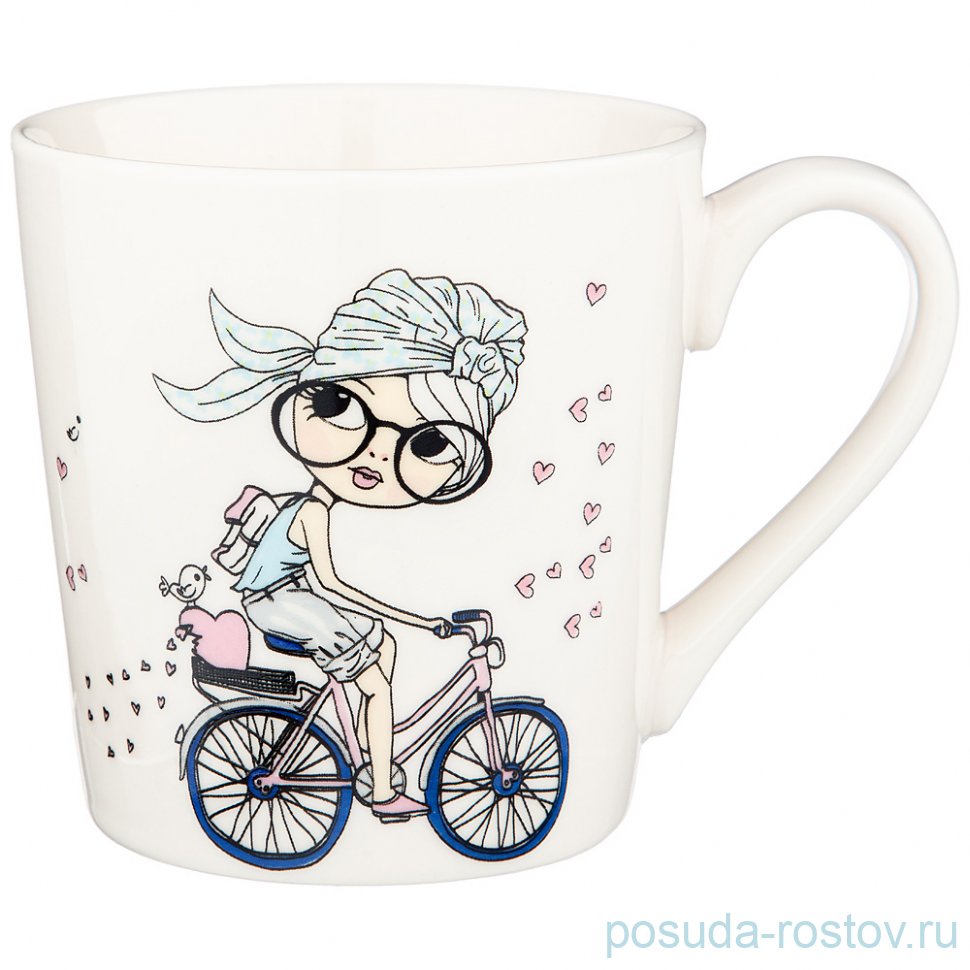 Кружка 350 мл "Fashion princess" / 234857