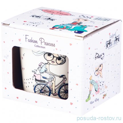 Кружка 350 мл &quot;Fashion princess&quot; / 234857
