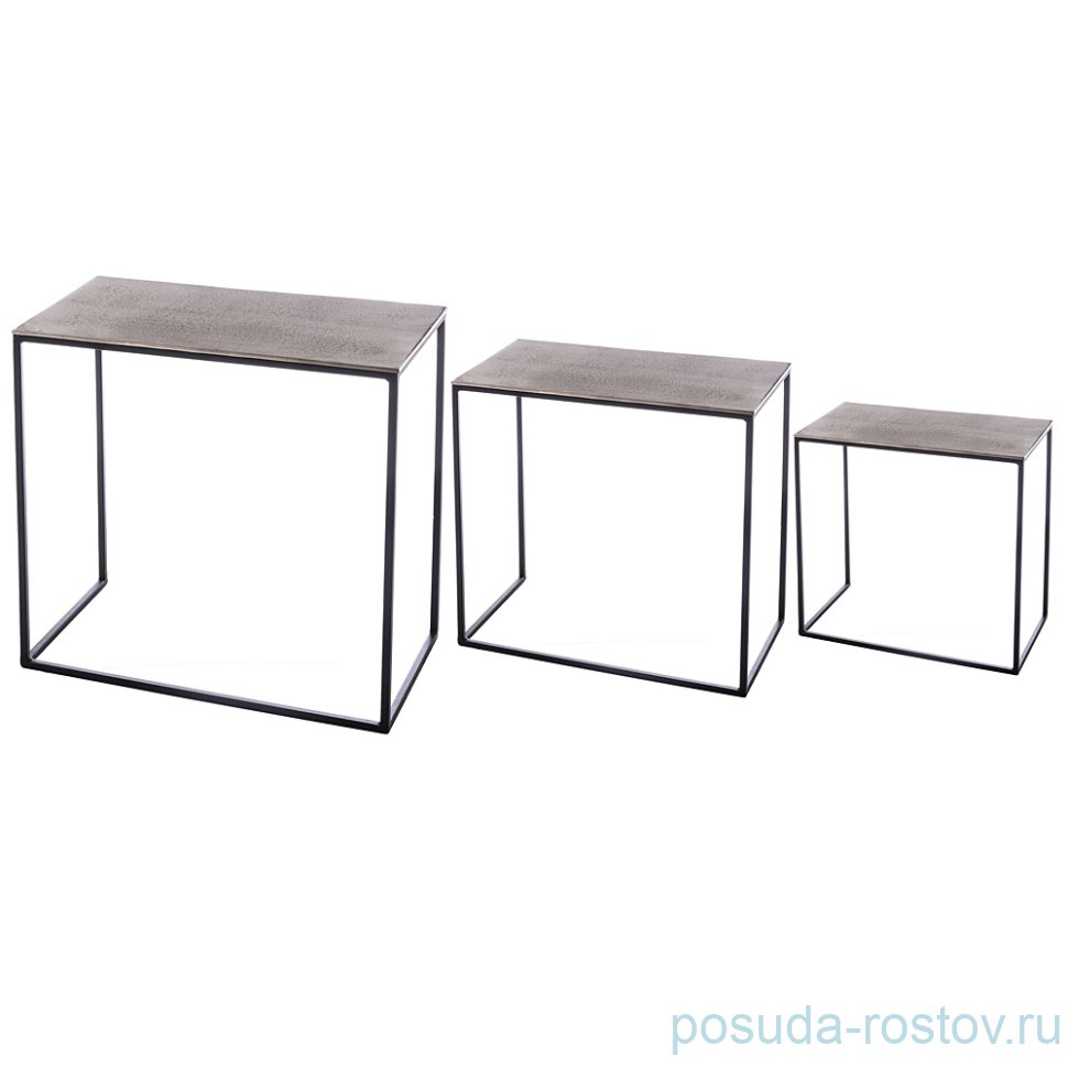 Подставки интерьерные 3 шт /53 х 28 х 53; 48 х 25 х 48; 43 х 23 х 43 см "Lefard" / 193332 Подставки интерьерные 3 шт /53 х 28 х 53; 48 х 25 х 48; 43 х 23 х 43 см "Lefard" / 193332