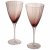 Бокалы для белого вина 410 мл 2 шт "Mirage purple" / 343531