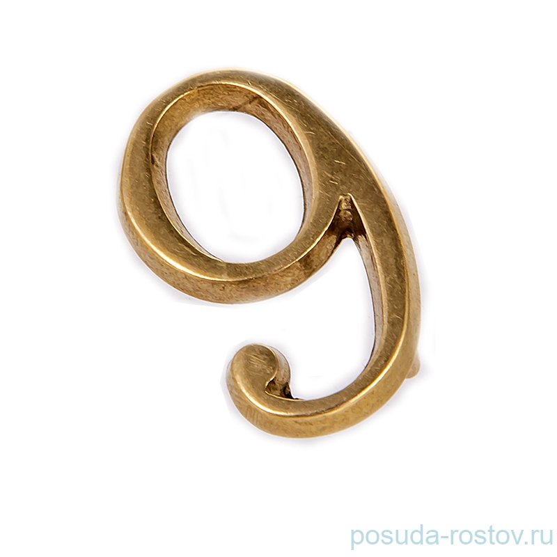 Цифра "9" h-2,5 см "A. Livio" / 139974 Цифра "9" h-2,5 см "A. Livio" / 139974