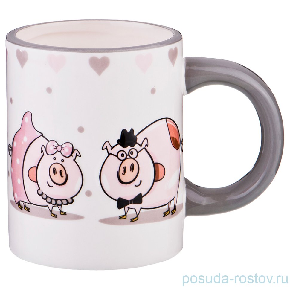 Кружка 12,5 х 8 х 9,9 см "модница" / 191636