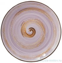 Тарелка 30,5 см сиреневая &quot;Spiral&quot; / 261683
