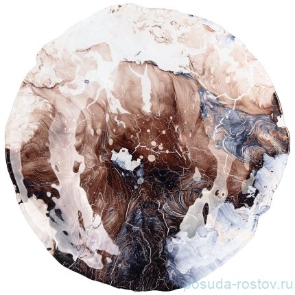 Блюдо 30 см круглое &quot;Salvador ebru&quot; / 233474