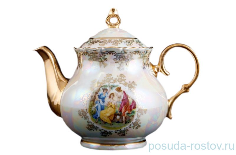 Заварочный чайник 1,2 л "Офелия /Мадонна перламутр" / 046510