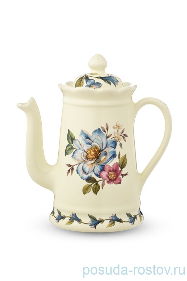 Кофейник 900 мл "Artigianato ceramico /Весенние лепестки" / 243549