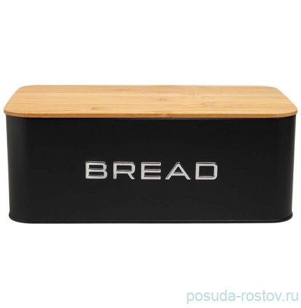 Хлебница 33,5 х 19 х 12,5 см black Agness / 377966