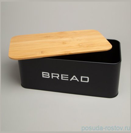 Хлебница 33,5 х 19 х 12,5 см black Agness / 377966