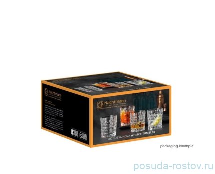 Стаканы для виски 330 мл 4 шт &quot;Bossa Nova&quot; / 301388