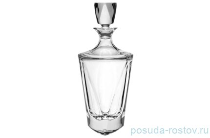 Графин для водки/ликера 750 мл &quot;Triangle /Без декора&quot; хрусталь Йиглава / 019181