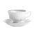Чайная пара 220 мл 1 шт н/н низкая "Ивона /Платиновый узор" / 153010
