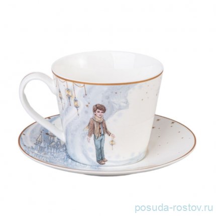 Чайная пара 300 мл 1 шт &quot;снежная королева&quot; / 361009