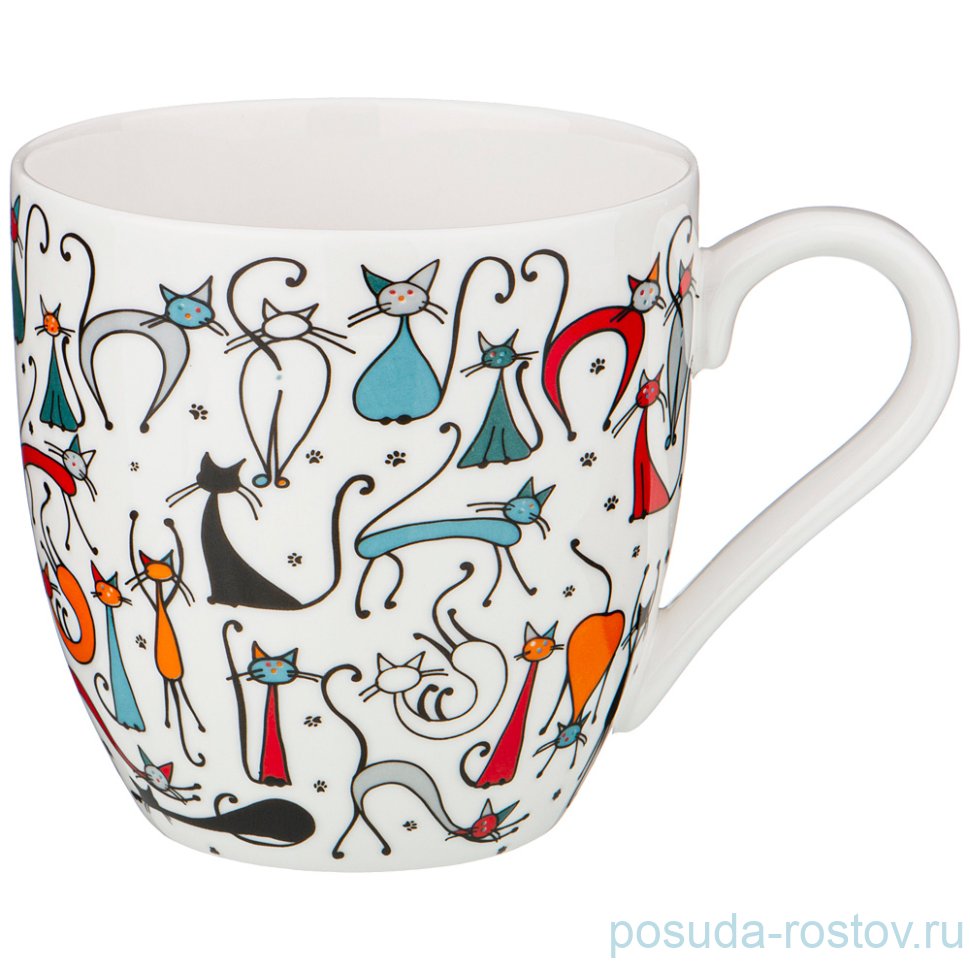 Кружка 380 мл "кошки" / 220533 Кружка 380 мл "кошки" / 220533
