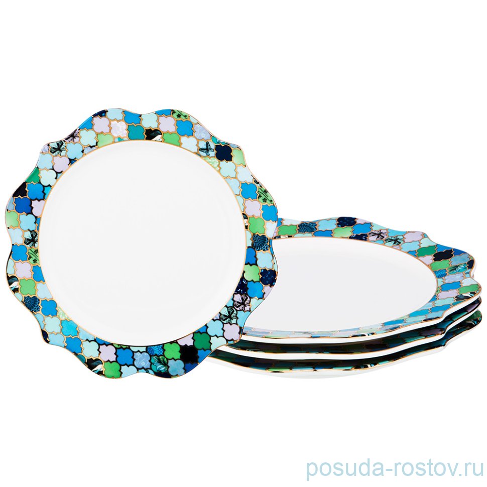 Набор тарелок 20,5 см 4 шт "Падишах" / 195057