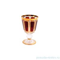 Бокалы для белого вина 150 мл 6 шт &quot;Эгерманн /Рубин в золотой оправе&quot; / 150728