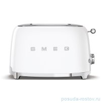 Тостер на 2 ломтика 950 Вт белый &quot;Smeg&quot;  / 233783