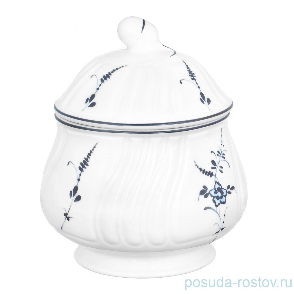 Сахарница 13 см "Синий узор" / 339764