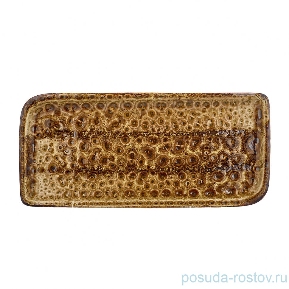Блюдо 24 х 15 см прямоугольное "Cowry Yellow" / 321105