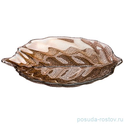 Блюдо 28 см лист &quot;luster /leaf /fume&quot; / 235253