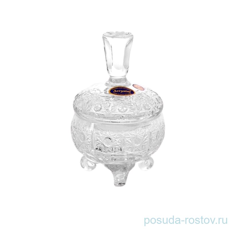 Шкатулка 9 см "Хрусталь резной /52245" / 063961