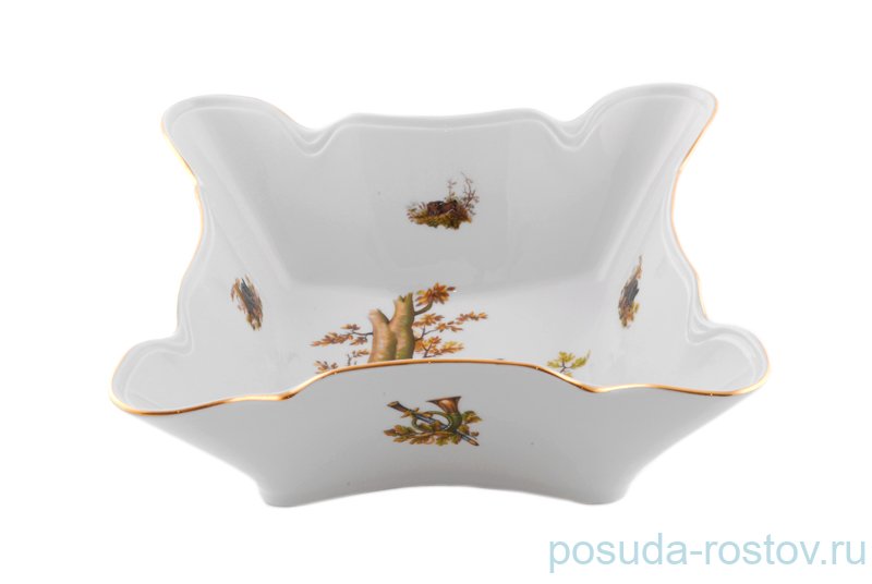 Салатник 14 см квадратный "Мэри-Энн /Охота" / 157900 Салатник 14 см квадратный "Мэри-Энн /Охота" / 157900